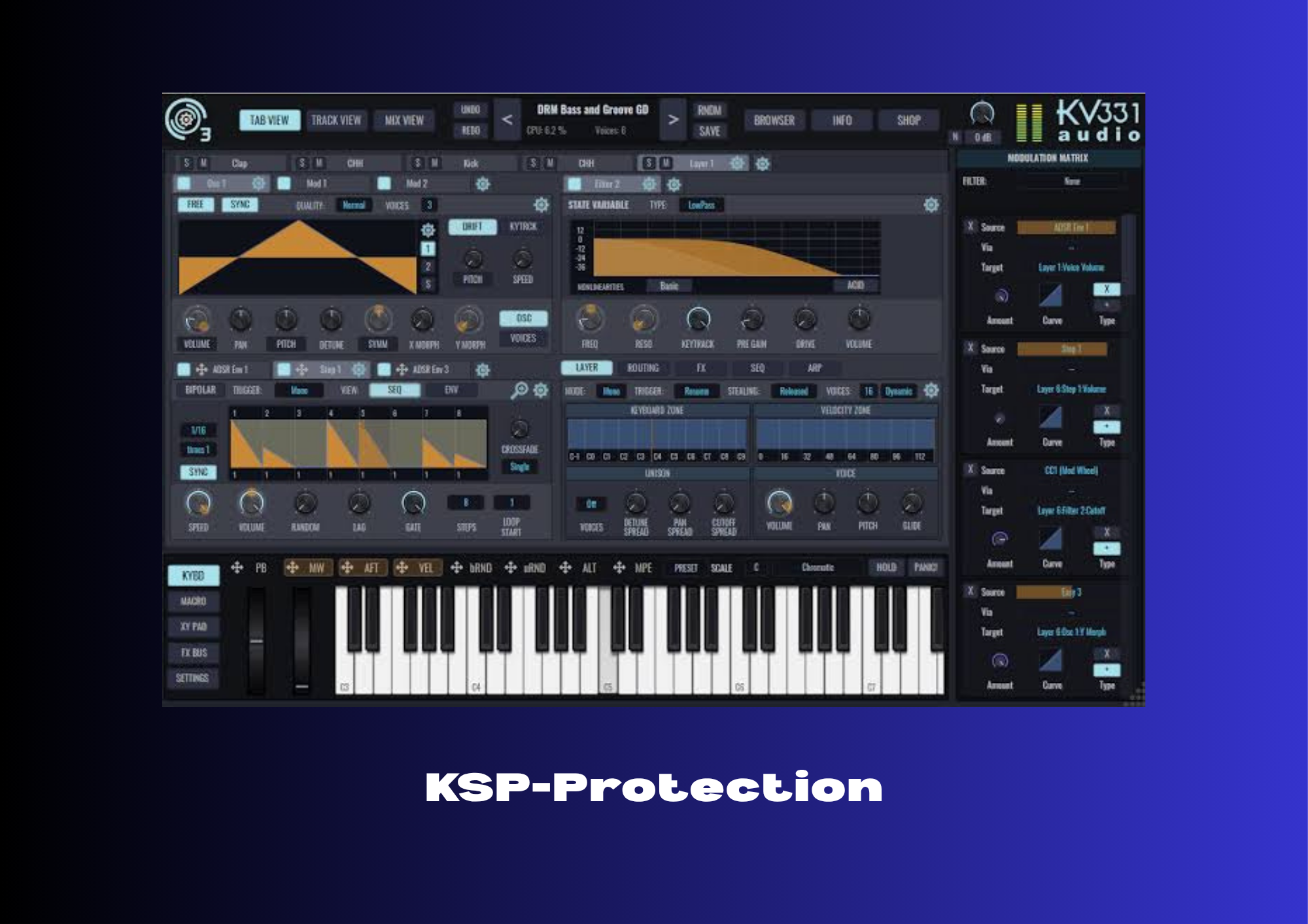KV331 Synthmaster 3 (KSP-Protection)